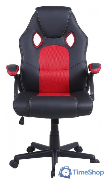 Игровое (геймерское) кресло Mio Tesoro Амароне AF-C5179 (черный/красный) - Изображение №2 — Интернет-магазин Time-Shop