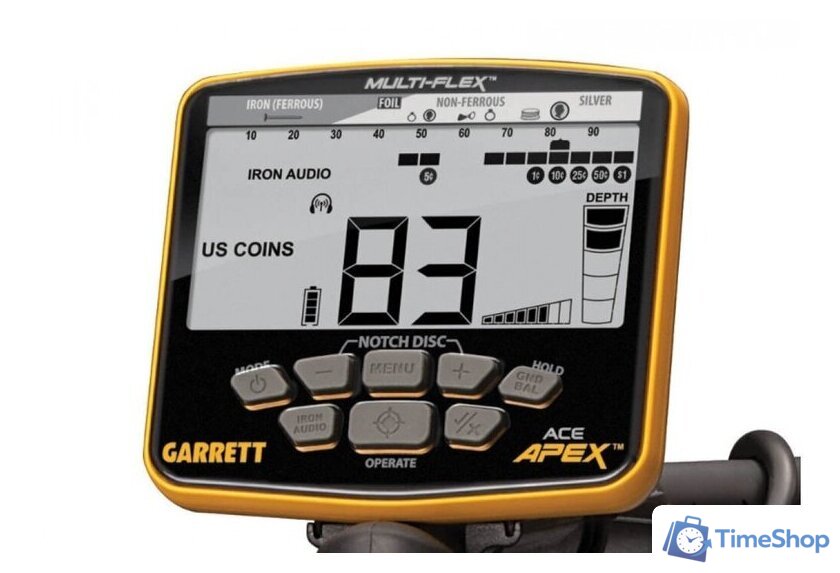 Металлоискатель Garrett Ace Apex 1142320 - Изображение №4 — Интернет-магазин Time-Shop