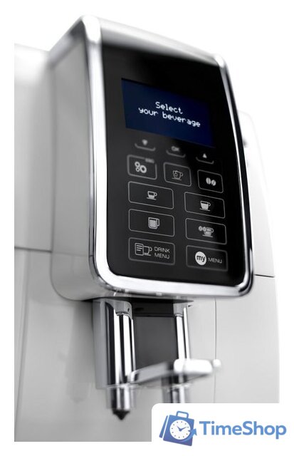 Кофемашина DeLonghi Dinamica ECAM 350.35.W - Изображение №4 — Интернет-магазин Time-Shop