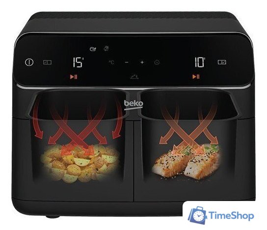 Аэрогриль (аэрофритюрница) BEKO FRL6488 - Изображение №13 — Интернет-магазин Time-Shop