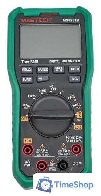 Мультиметр Mastech MS8251B - Изображение №3 — Интернет-магазин Time-Shop