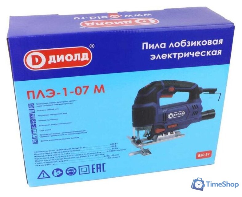 Электролобзик ДИОЛД ПЛЭ-1-07 М - Изображение №12 — Интернет-магазин Time-Shop