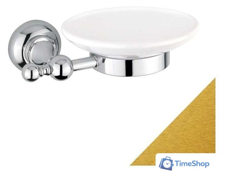 Мыльница Cezares Aphrodite-SODS-03/24-M (белый/золото) - Изображение №1 — Интернет-магазин Time-Shop