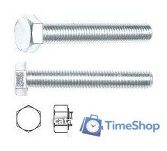 Набор болтов РМЗ М10х60мм/8.8 (5 кг) - Изображение №1 — Интернет-магазин Time-Shop