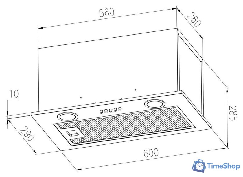 Кухонная вытяжка Meferi INBOX60IX Ultra - Изображение №17 — Интернет-магазин Time-Shop