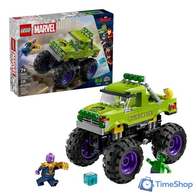 Конструктор LEGO Монстр-трак Халка против Таноса 76312 - Изображение №3 — Интернет-магазин Time-Shop