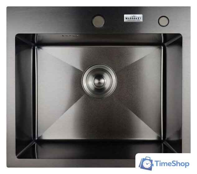 Кухонная мойка MARRBAXX B5044-R (черный/графит) - Изображение №1 — Интернет-магазин Time-Shop