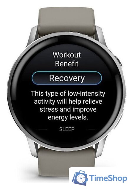 Умные часы Garmin Venu 4 45 мм (серебристый/серый) - Изображение №2 — Интернет-магазин Time-Shop