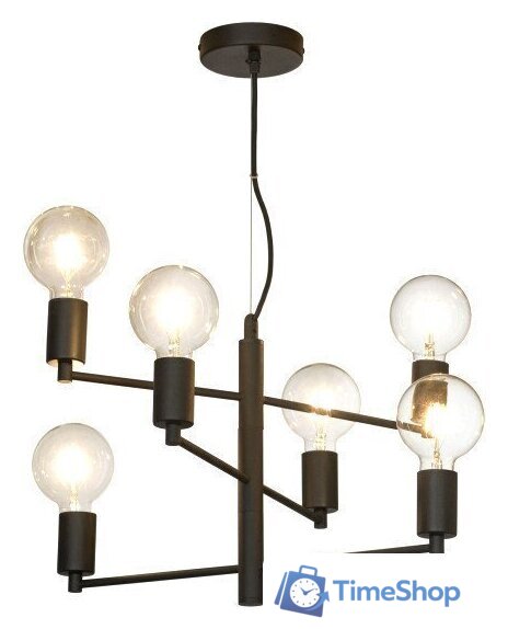 Подвесная люстра Lussole Huron LSP-8156-CL - Изображение №1 — Интернет-магазин Time-Shop