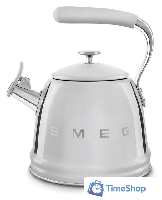 Чайник со свистком Smeg WKF01SS - Изображение №1 — Интернет-магазин Time-Shop