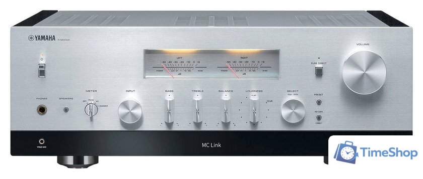 Сетевой ресивер Yamaha R-N2000A (серебристый) - Изображение №1 — Интернет-магазин Time-Shop