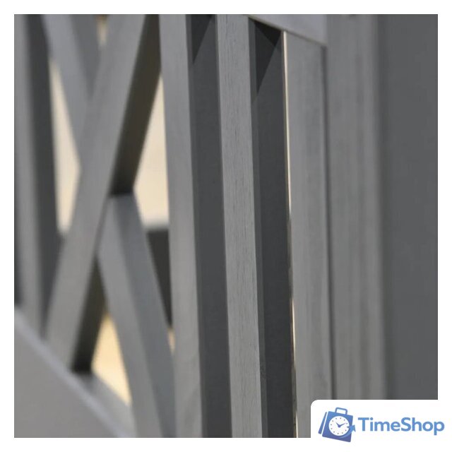 Кровать-тахта Диприз Juletta 90x200 Д.80039.2 (серый) - Изображение №4 — Интернет-магазин Time-Shop