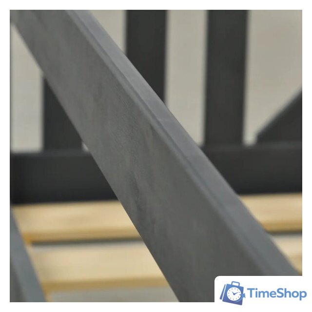 Кровать-тахта Диприз Juletta 90x200 Д.80039.2 (серый) - Изображение №7 — Интернет-магазин Time-Shop