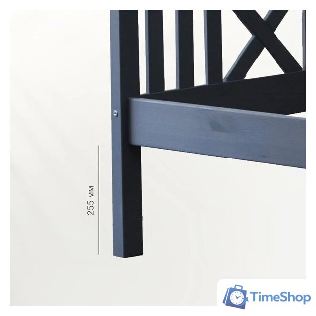 Кровать-тахта Диприз Juletta 90x200 Д.80039.2 (серый) - Изображение №18 — Интернет-магазин Time-Shop