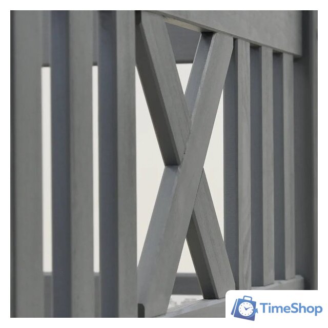 Кровать-тахта Диприз Juletta 90x200 Д.80039.2 (серый) - Изображение №9 — Интернет-магазин Time-Shop