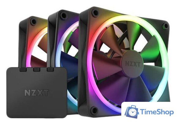 Комплект вентиляторов для корпуса NZXT F120 RGB Triple Pack RF-R12TF-B1 - Изображение №1 — Интернет-магазин Time-Shop