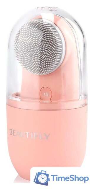 Щетка для лица Beautifly Fresh Duo Care Blush - Изображение №1 — Интернет-магазин Time-Shop
