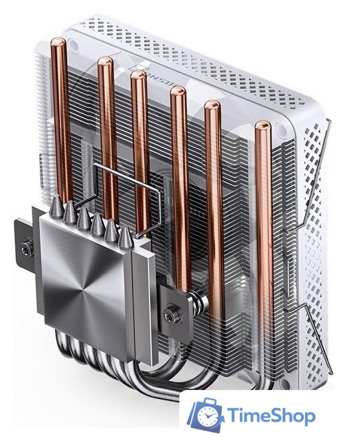 Кулер для процессора Jonsbo HP-600 ARGB (белый) - Изображение №10 — Интернет-магазин Time-Shop