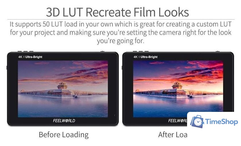 Накамерный монитор Feelworld LUT7 7