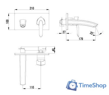 Смеситель Lemark Mars [LM3526C] - Изображение №2 — Интернет-магазин Time-Shop