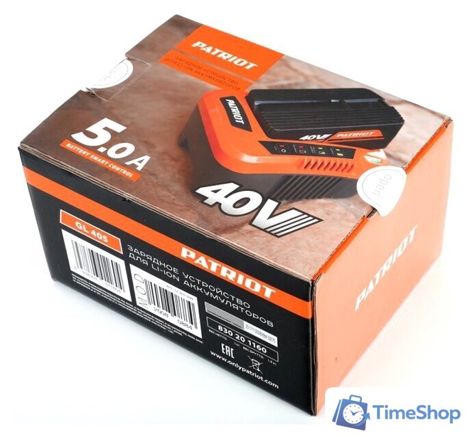 Зарядное устройство Patriot GL 405 (40В) - Изображение №4 — Интернет-магазин Time-Shop
