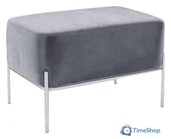 Банкетка Hype Mebel Баг (белый/серый) - Изображение №1 — Интернет-магазин Time-Shop