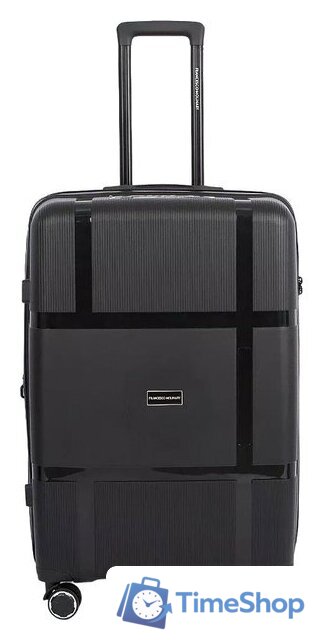 Чемодан-спиннер Francesco Molinary 341-AT309/3-27BLK (черный) - Изображение №1 — Интернет-магазин Time-Shop