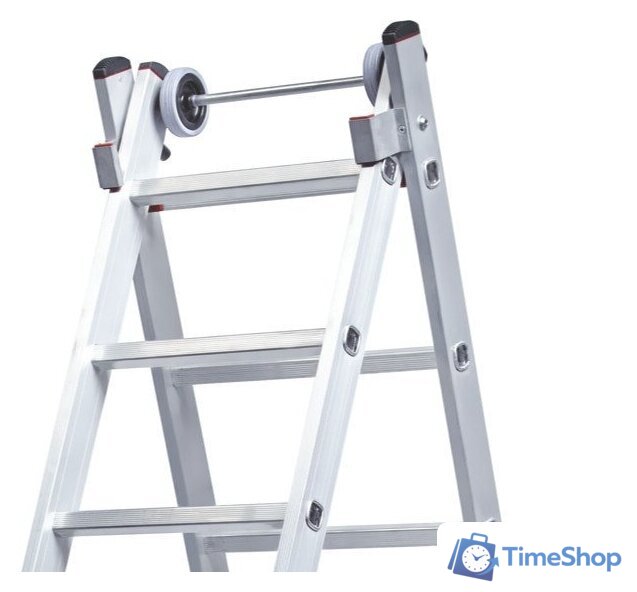 Лестница-стремянка Новая высота NV 522 двухсекционная индустриальная 2x8 ступеней - Изображение №5 — Интернет-магазин Time-Shop