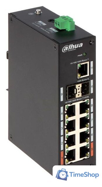 Неуправляемый коммутатор Dahua DH-PFS3211-8GT-120 - Изображение №3 — Интернет-магазин Time-Shop