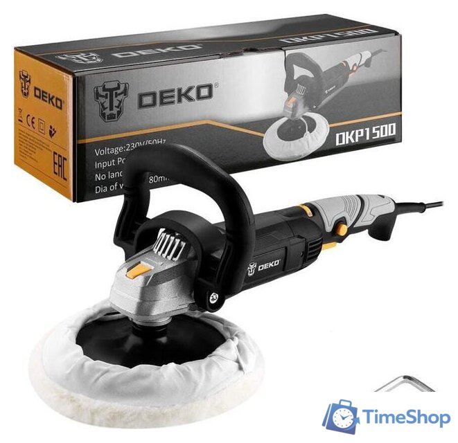 Полировальная машина Deko DKP1500 - Изображение №4 — Интернет-магазин Time-Shop