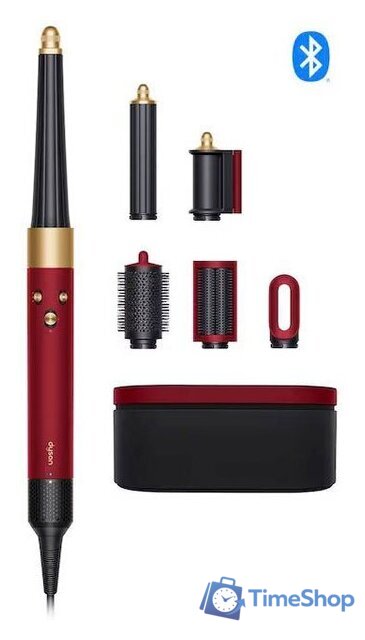 Фен-стайлер Dyson Airwrap Complete Long HS08 i.d. (евровилка, красный бархат/золотой) - Изображение №1 — Интернет-магазин Time-Shop