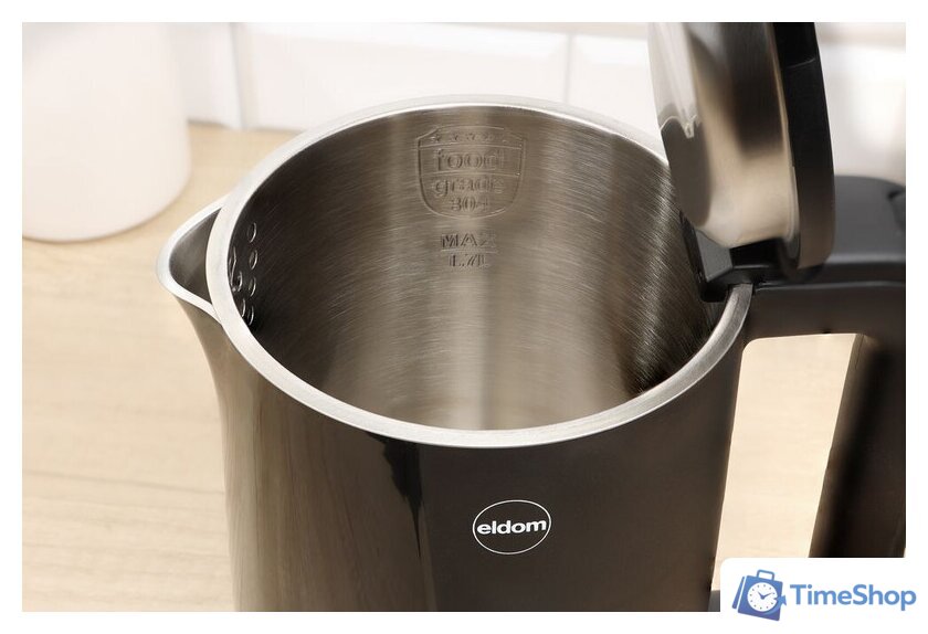 Электрический чайник Eldom C290 (черный) - Изображение №5 — Интернет-магазин Time-Shop