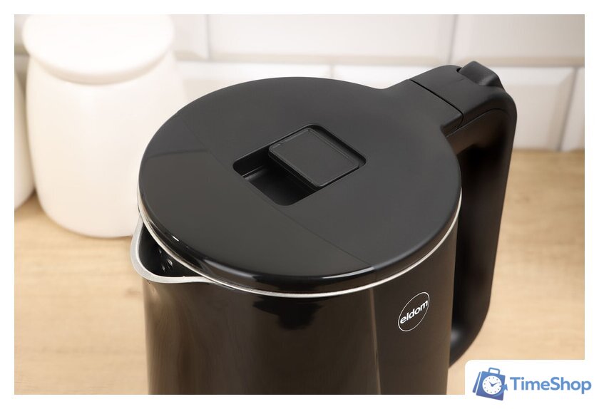 Электрический чайник Eldom C290 (черный) - Изображение №3 — Интернет-магазин Time-Shop