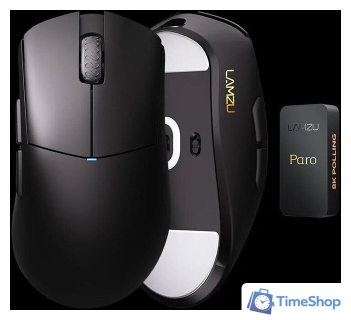 Игровая мышь Lamzu Paro Aurora (черный) - Изображение №5 — Интернет-магазин Time-Shop