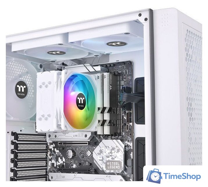 Кулер для процессора Thermaltake UX200 SE ARGB White CL-P116-AL12SW-A - Изображение №5 — Интернет-магазин Time-Shop