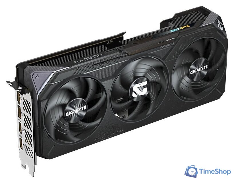 Видеокарта Gigabyte Radeon RX 9070 XT Gaming 16G GV-R9070XTGAMING-16GD - Изображение №1 — Интернет-магазин Time-Shop