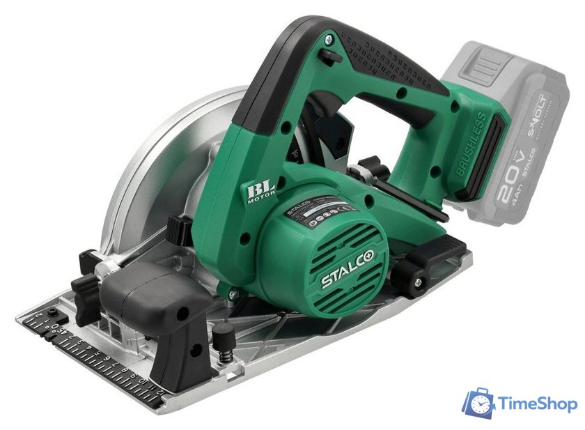 Дисковая (циркулярная) пила Stalco CSS20-165BL (без АКБ) - Изображение №2 — Интернет-магазин Time-Shop