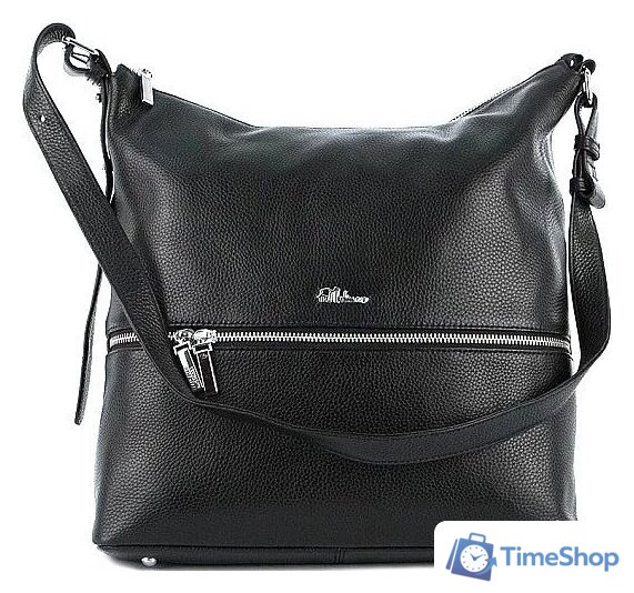 Женская сумка Francesco Molinary 599-2021735F15-BLK (черный) - Изображение №1 — Интернет-магазин Time-Shop