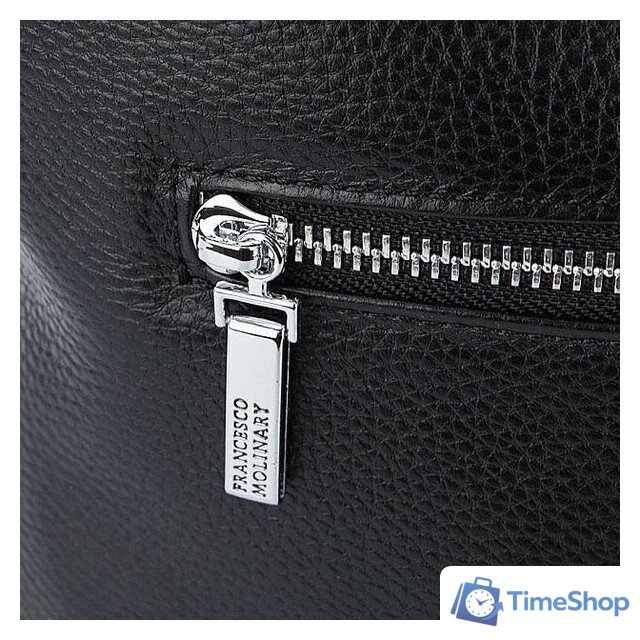 Женская сумка Francesco Molinary 599-2021735F15-BLK (черный) - Изображение №5 — Интернет-магазин Time-Shop