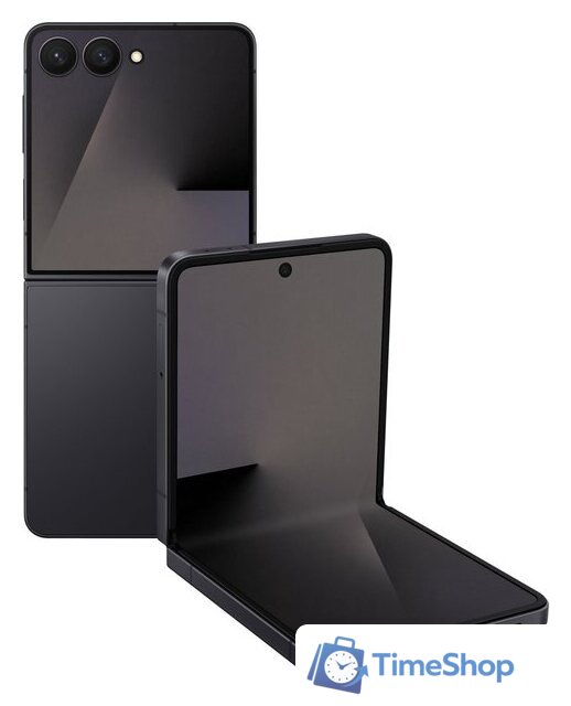 Телефон Samsung Galaxy Z Flip7 SM-F766B 12GB/256GB (черный) - Изображение №1 — Интернет-магазин Time-Shop