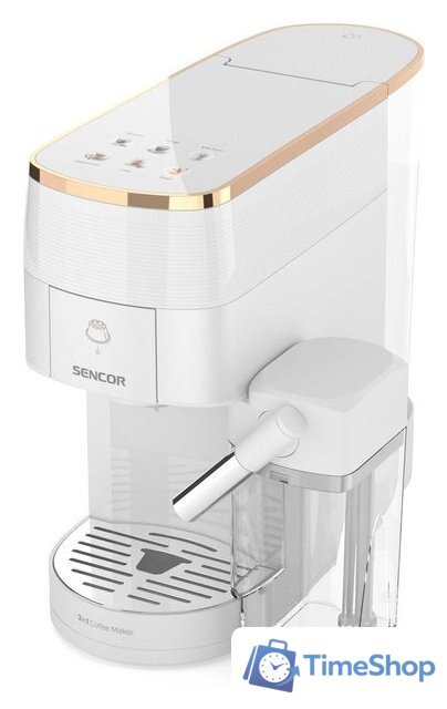 Капсульная кофеварка Sencor SCC 3001WH - Изображение №2 — Интернет-магазин Time-Shop