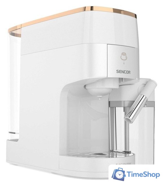 Капсульная кофеварка Sencor SCC 3001WH - Изображение №1 — Интернет-магазин Time-Shop