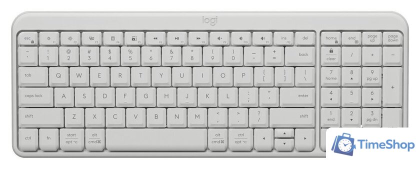 Клавиатура Logitech K251 Compact Bluetooth Wireless Keyboard 920-013364 (белый, нет кириллицы) - Изображение №1 — Интернет-магазин Time-Shop