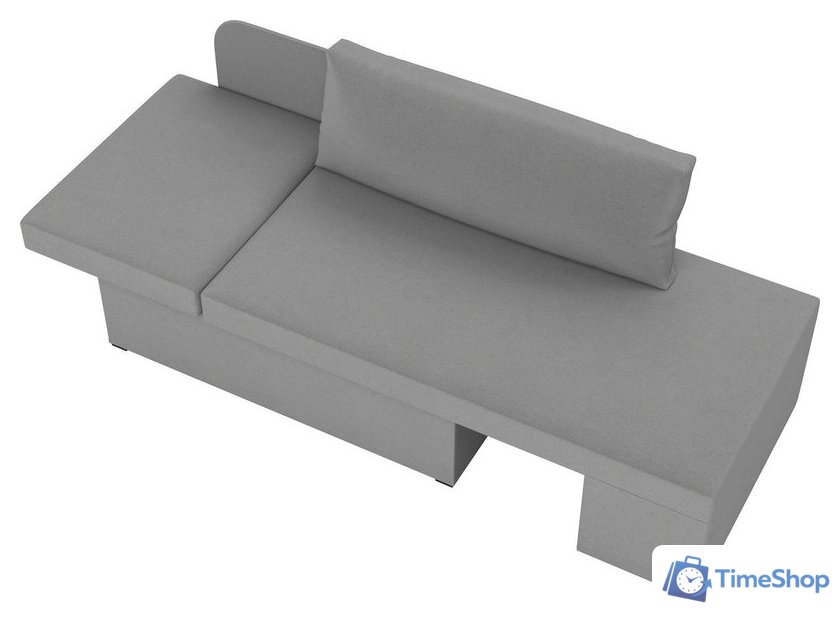 Тахта Олмеко Шони (велюр Parma 25 серый) - Изображение №5 — Интернет-магазин Time-Shop