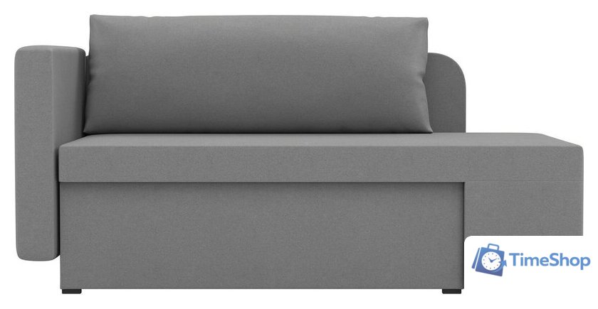 Тахта Олмеко Шони (велюр Parma 25 серый) - Изображение №2 — Интернет-магазин Time-Shop