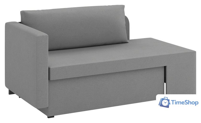 Тахта Олмеко Шони (велюр Parma 25 серый) - Изображение №1 — Интернет-магазин Time-Shop