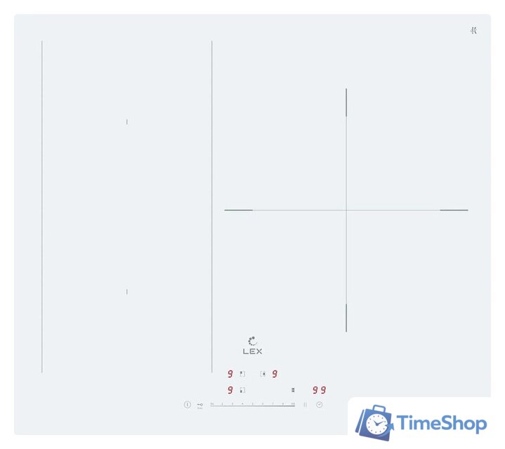Варочная панель LEX EVI 631A WH - Изображение №2 — Интернет-магазин Time-Shop
