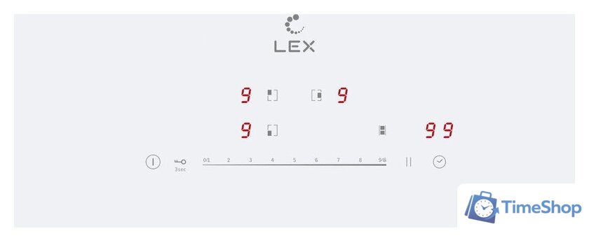 Варочная панель LEX EVI 631A WH - Изображение №4 — Интернет-магазин Time-Shop