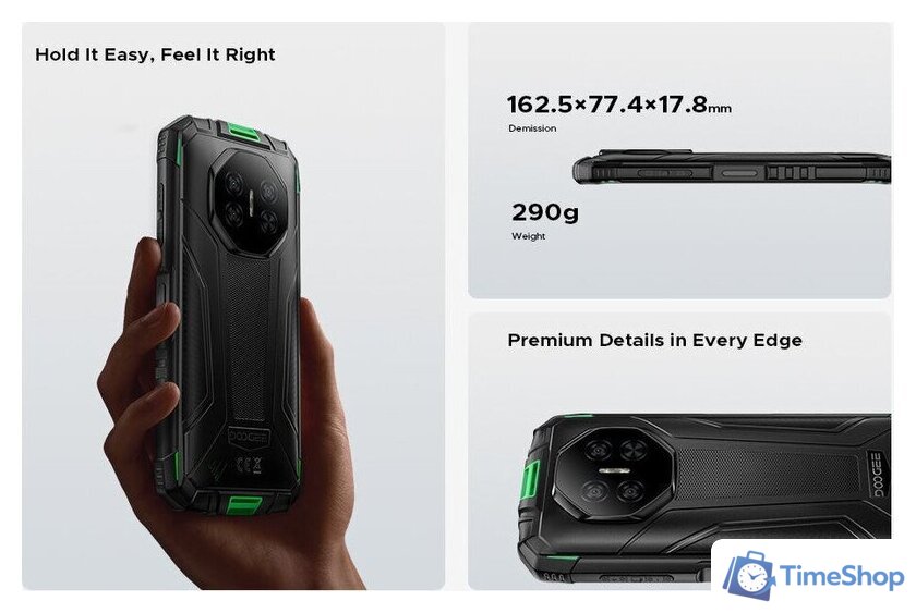 Телефон Doogee Fire 3 Pro 4GB/128GB (серый) - Изображение №6 — Интернет-магазин Time-Shop