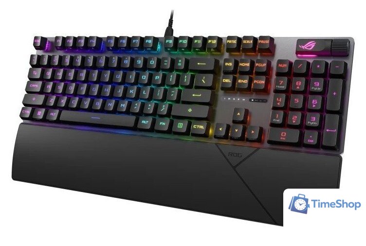 Клавиатура ASUS ROG Strix Scope II RX (ASUS ROG NX Red) - Изображение №2 — Интернет-магазин Time-Shop